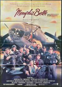 Memphis Belle Poster Original One Sheet 1990 B-17 Bomber