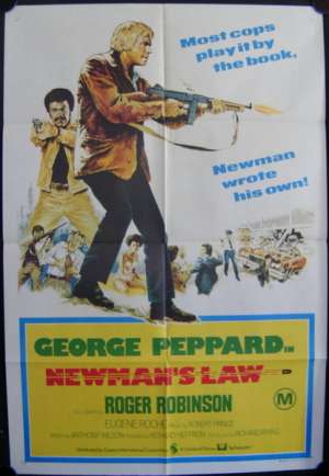 Newman&#039;s Law One Sheet Australian Movie poster