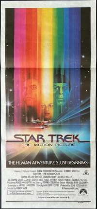 Star Trek The Motion Picture Poster Original Daybill 1979 Bob Peak Art