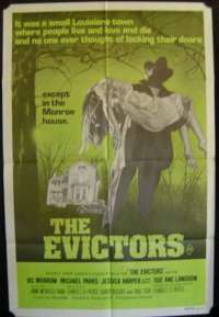 The Evictors 1979 One Sheet movie poster Horror Vic Morrow