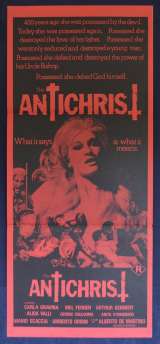The Antichrist Poster Daybill Original 1974 The Tempter Carla Gravina Mel Ferrer