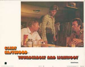 Thunderbolt And Lightfoot Lobby Card 2 11x14 USA Original 1974 Rare