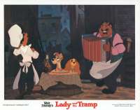 Lady And The Tramp Lobby Card 1 Original 11x14 Disney 1980 Re-Issue