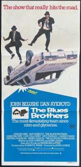 The Blues Brothers Poster Original Daybill 1980 RARE FIRST release John Belushi
