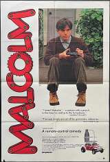 Malcolm Movie Poster Original One Sheet 1986 Colin Friels John Hargreaves Nadia Tass