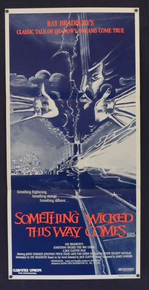 Something Wicked This Way Comes 1983 Jason Robards Daybill movie poster