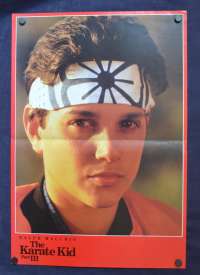 The Karate Kid Part 3 Poster Original Rare Promotional Release 1989 Ralph Macchio