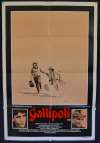 Gallipoli Australian One Sheet Movie Poster