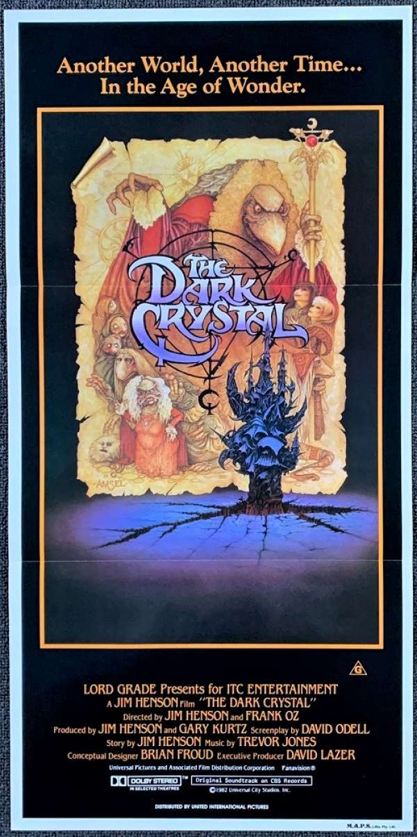All About Movies - The Dark Crystal 1982 Daybill movie poster Jim