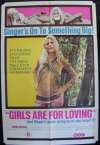 Girls Are For Loving One Sheet Australian Movie poster