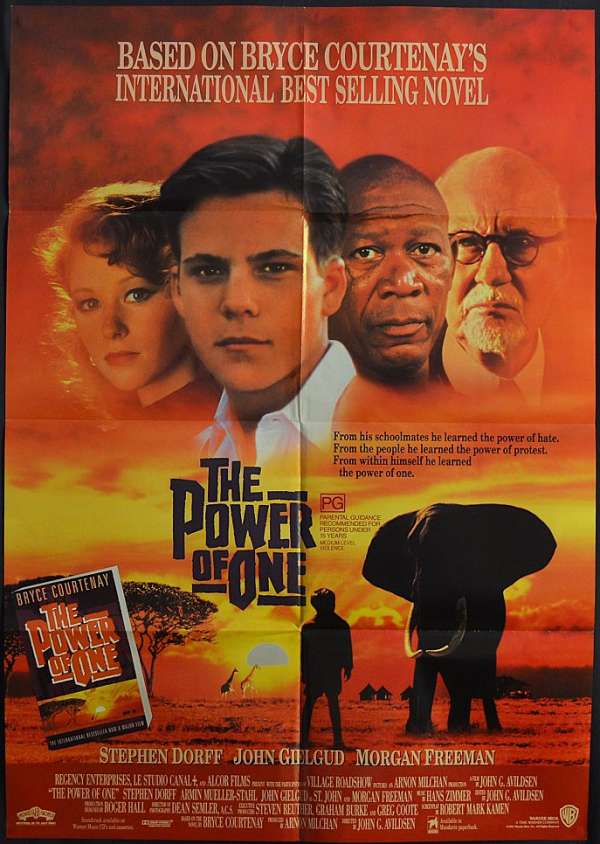 All About Movies - The Power Of One Poster Original One Sheet 1992 