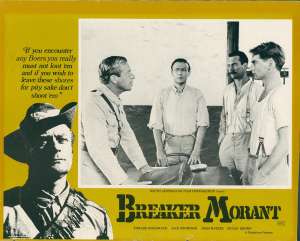 Breaker Morant Photosheet Lobby 1 Original 11x14 Rare 1980