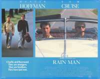 Rain Man Lobby Card UK 11x14 Tom Cruise Dustin Hoffman Barry Levinson