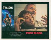 First Blood Lobby Poster Original 11x14 No.5 Sylvester Stallone Rambo