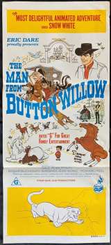 The Man From Button Willow Poster Original Daybill 1965 Dale Robertson