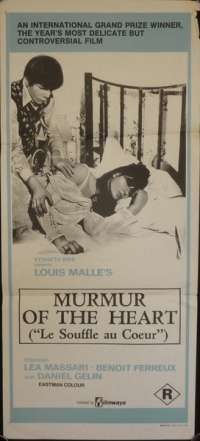 Murmur Of The Heart Daybill Movie poster