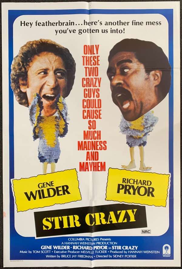 All About Movies - Stir Crazy Poster Original One Sheet 1980 Gene