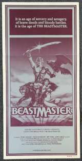 The Beastmaster Daybill Poster 1982 Tanya Roberts Marc Singer