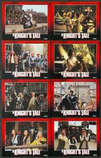 A Knight's Tale Lobby Card Set 11"x14" Heath Ledger Rufus Sewell