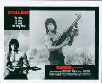 Rambo First Blood Part 2 Photosheet Lobby 1 Original 11x14 Rare 1985