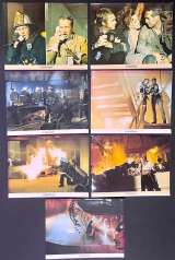The Towering Inferno Lobby Cards x 7 Original USA 11" x 14" 1974 Steve McQueen