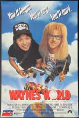 Wayne's World Poster Daybill Original ROLLED 1992 Mike Myers