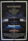 Christine 1983 One Sheet movie poster John Carpenter Stephen King