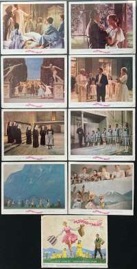The Sound Of Music Lobby Cards 11"x14" Roadshow 1965 Set
