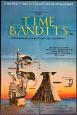 Time Bandits Poster Original One Sheet 1981 Monty Python John Cleese