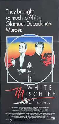 White Mischief Poster Daybill Original 1987 Greta Scacchi Charles Dance