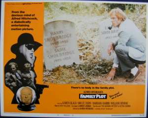 Family Plot Lobby Card USA Original 11x14 1976 Bruce Dern Alfred Hitchcock