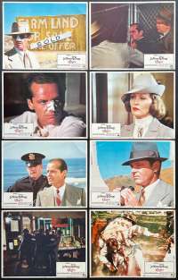 Chinatown Lobby Card Set 11x14 USA Original 1974 Jack Nicholson