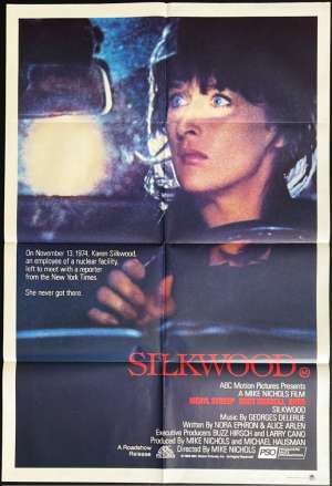 Silkwood One Sheet Australian Movie poster