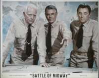 Battle Of Midway Lobby Card Original USA 8x10 1976 Charlton Heston Henry Fonda