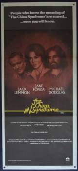 The China Syndrome Movie Poster Original Daybill 1979 Jane Fonda Jack Lemmon