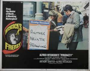 Frenzy Lobby Card 11x14 USA No 8 Original 1972 Hitchcock Jon Finch Alec McCowen