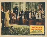 Rebecca 1940 Lobby Card No 6 Re-Issue 1956 Laurence Olivier Joan Fontaine