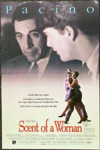 Scent Of A Woman Poster Original Daybill 1992 Al Pacino Chris O'Donnell