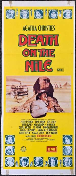 Death On The Nile Daybill Movie poster