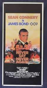 Never Say Never Again Daybill Movie Poster