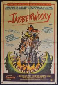 Jabberwocky Poster One Sheet Original 1977 Monty Python Michael Palin Terry Jones