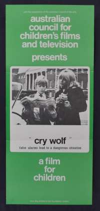 Cry Wolf Movie Poster Original Daybill 1968 Wilfrid Brambell