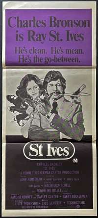 St Ives Poster Original Daybill 1976 Charles Bronson Jacqueline Bisset