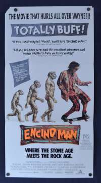 Encino Man Poster Original Daybill 1992 Brendan Fraser Sean Astin