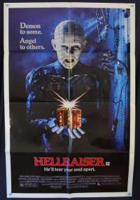 Hellraiser 1987 One Sheet movie poster Andrew Robinson Clive Barker