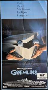 Gremlins Poster Original Daybill 1984 Phoebes Cates John Alvin Artwork