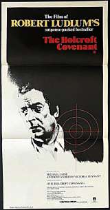 The Holcroft Covenant Poster Original Daybill 1985 Michael Caine Anthony Andrews