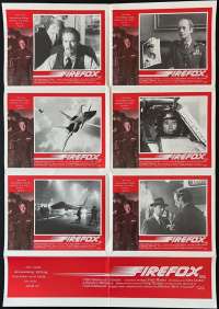 Firefox Poster Original Photosheet 1982 Clint Eastwood MIG 31 Jet Pilot