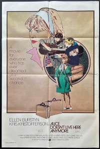 Alice Doesn&#039;t Live Here Anymore Poster Original USA One Sheet 1974