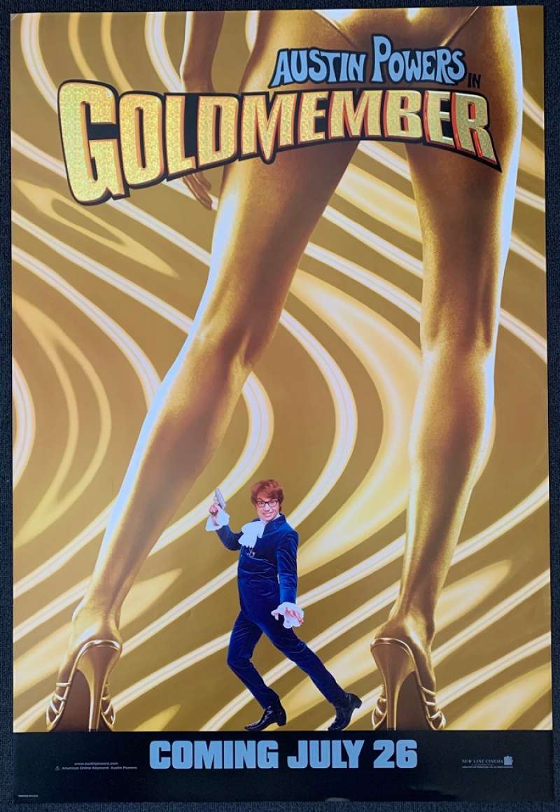 All About Movies - Austin Powers Goldmember Poster Original USA One Sheet  International 2002
